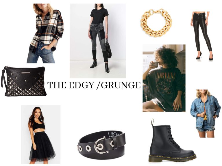 Grunge/Edgy fashion personality