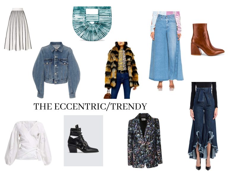 Trendy and Eccentric Fashion collage