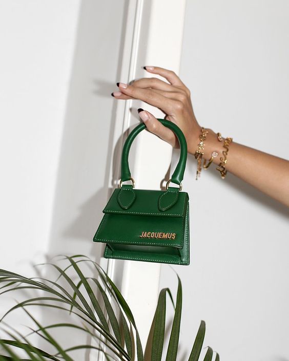 Green Bag Designer Purse