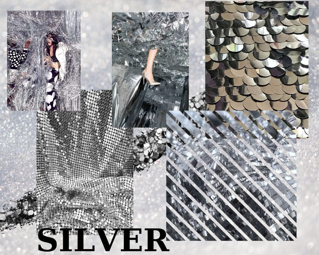 Silver Collage Inspiration fashion