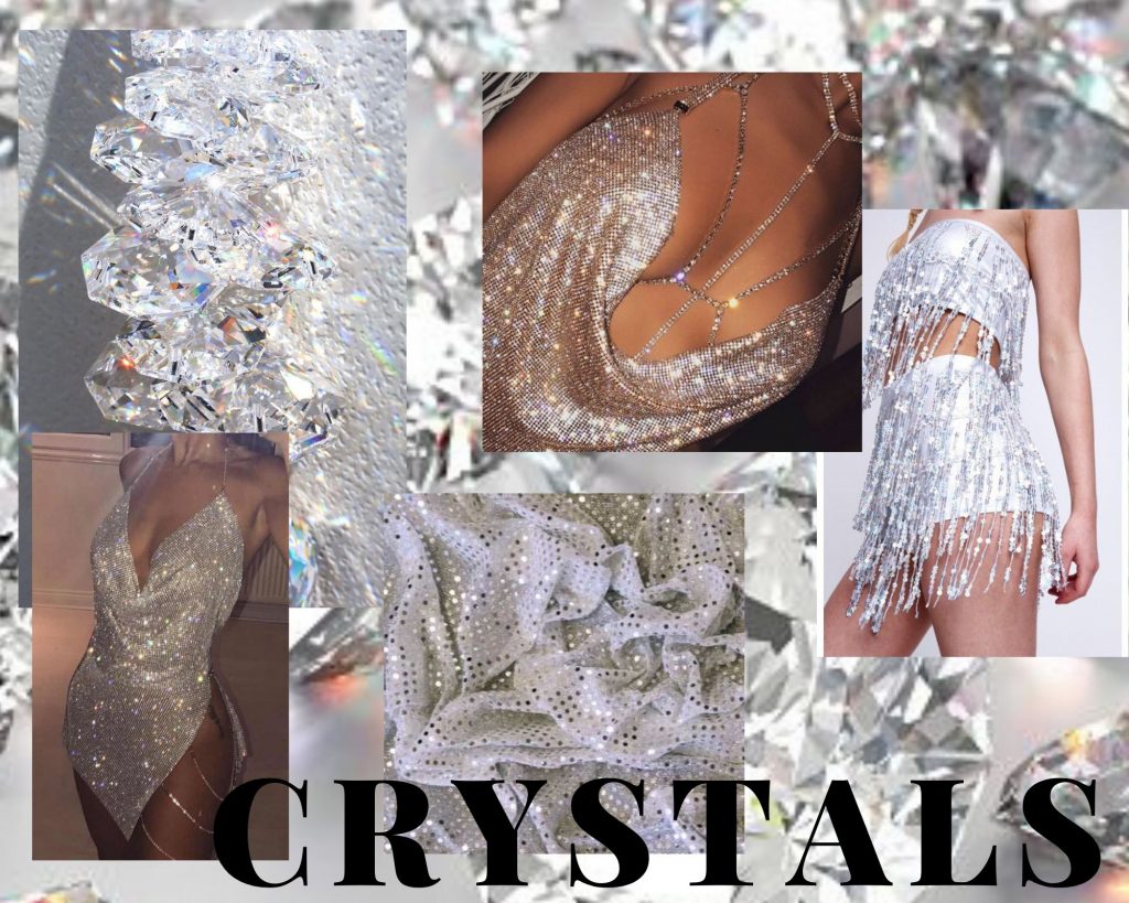 Crystals collage inspiration