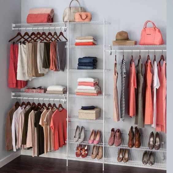 Messy Closet and wardrobe